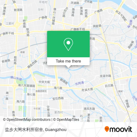 盐步大闸水利所宿舍 map