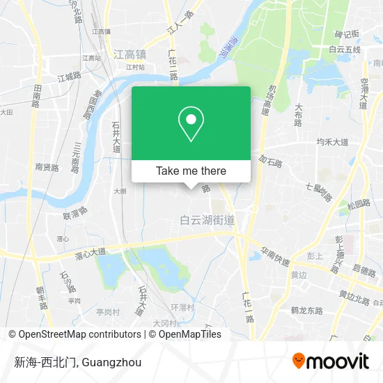 新海-西北门 map