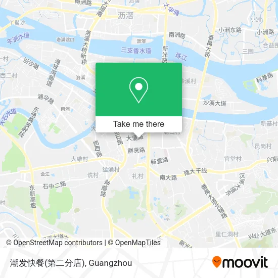 潮发快餐(第二分店) map