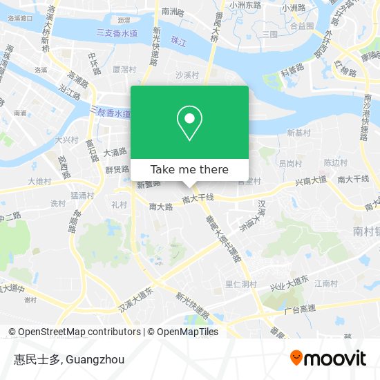 惠民士多 map