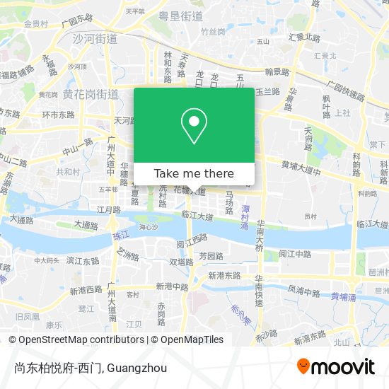 尚东柏悦府-西门 map