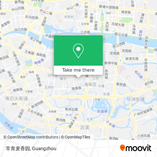 常青麦香园 map