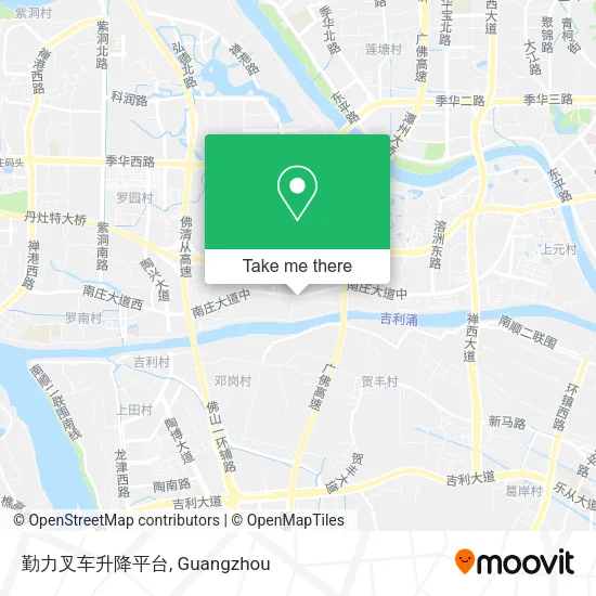 勤力叉车升降平台 map