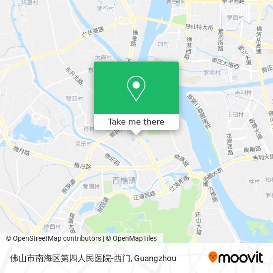 佛山市南海区第四人民医院-西门 map