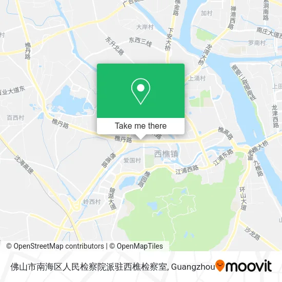 佛山市南海区人民检察院派驻西樵检察室 map