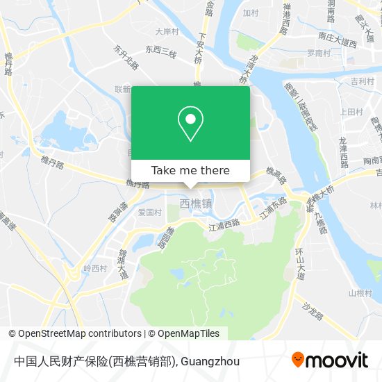 中国人民财产保险(西樵营销部) map
