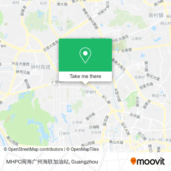 MHPC闽海广州海联加油站 map