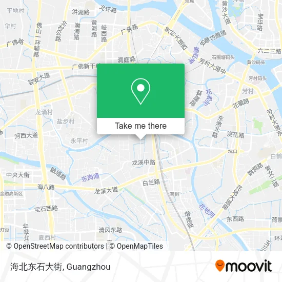 海北东石大街 map