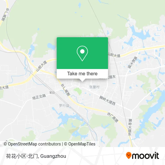荷花小区-北门 map