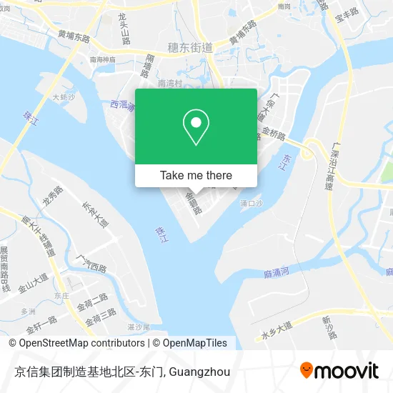 京信集团制造基地北区-东门 map