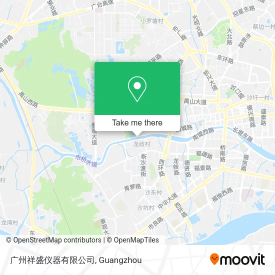广州祥盛仪器有限公司 map