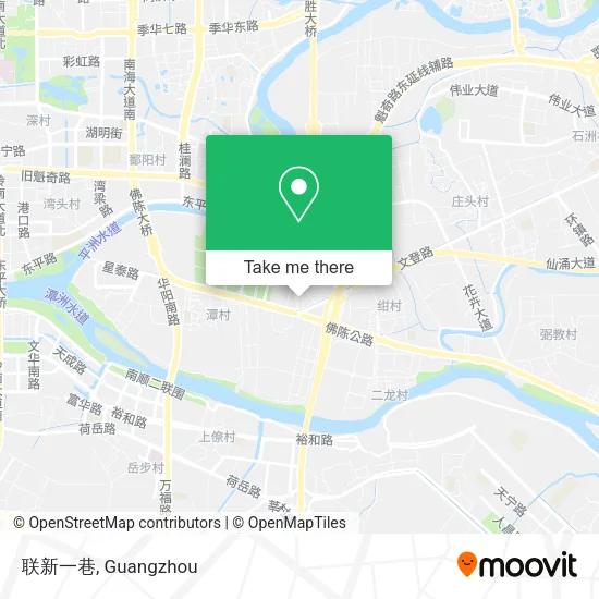 联新一巷 map