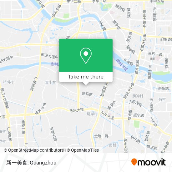 新一美食 map