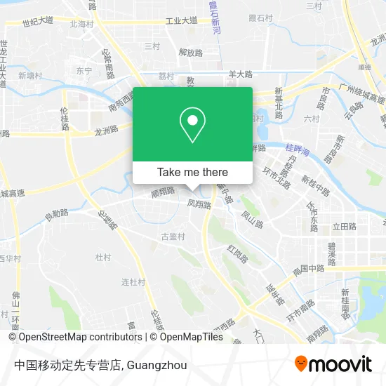 中国移动定先专营店 map