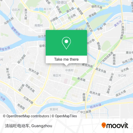 清福旺电动车 map