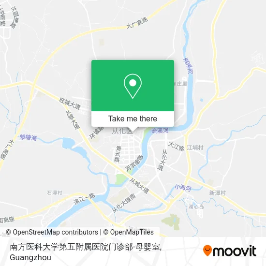 南方医科大学第五附属医院门诊部-母婴室 map