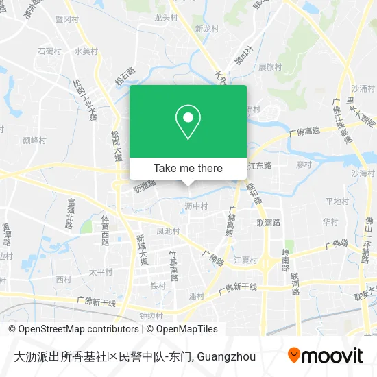 大沥派出所香基社区民警中队-东门 map