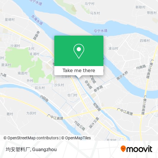 均安塑料厂 map