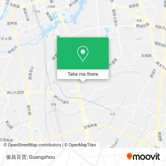 俊昌百货 map