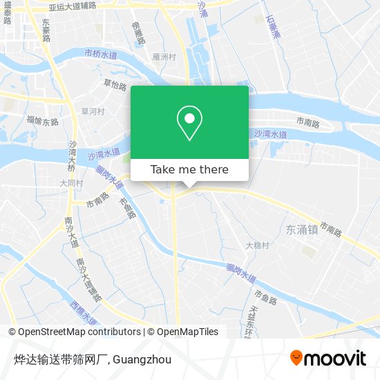 烨达输送带筛网厂 map
