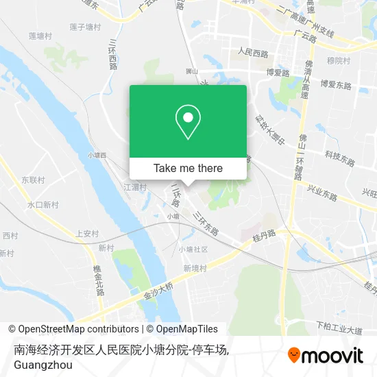 南海经济开发区人民医院小塘分院-停车场 map