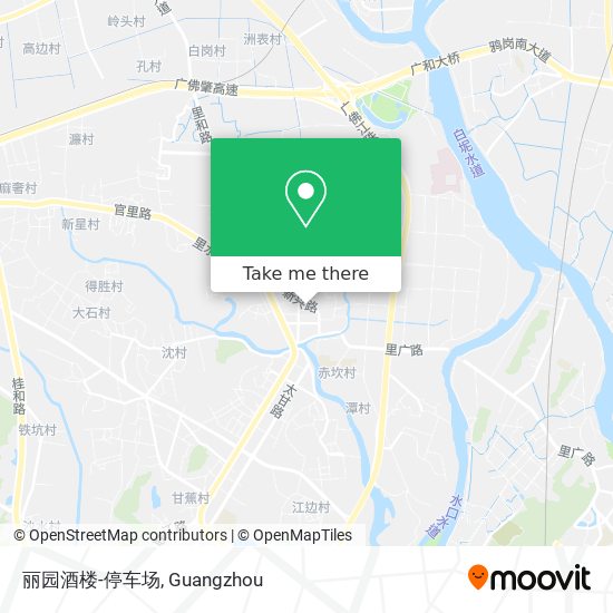 丽园酒楼-停车场 map