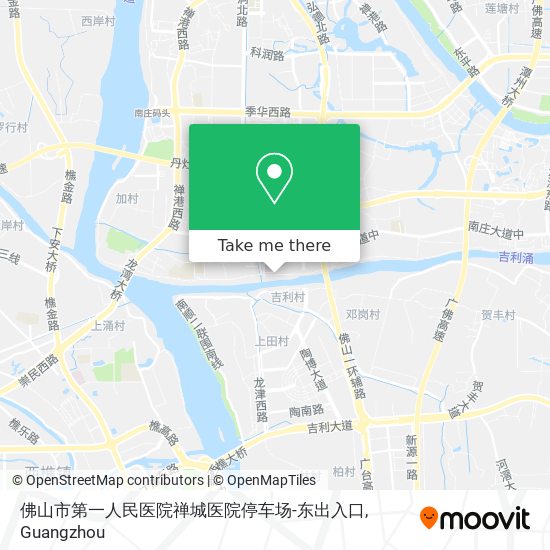 佛山市第一人民医院禅城医院停车场-东出入口 map