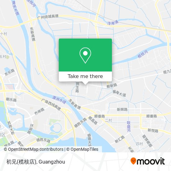 初见(榄核店) map