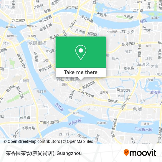 茶香园茶饮(燕岗街店) map
