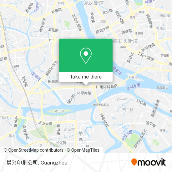 晨兴印刷公司 map