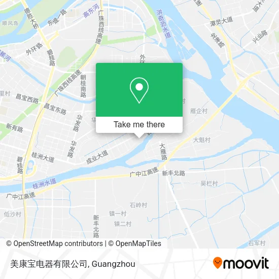 美康宝电器有限公司 map