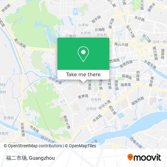 福二市场 map