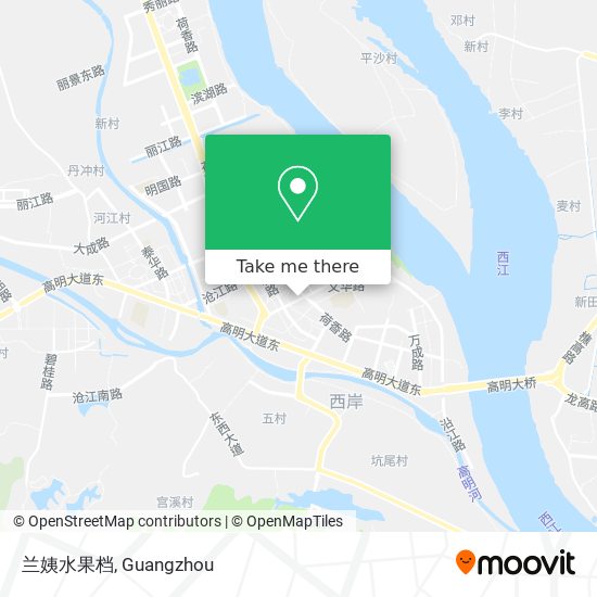 兰姨水果档 map