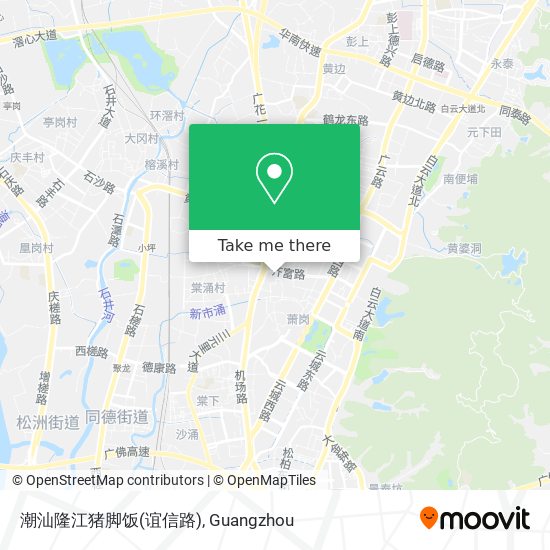 潮汕隆江猪脚饭(谊信路) map