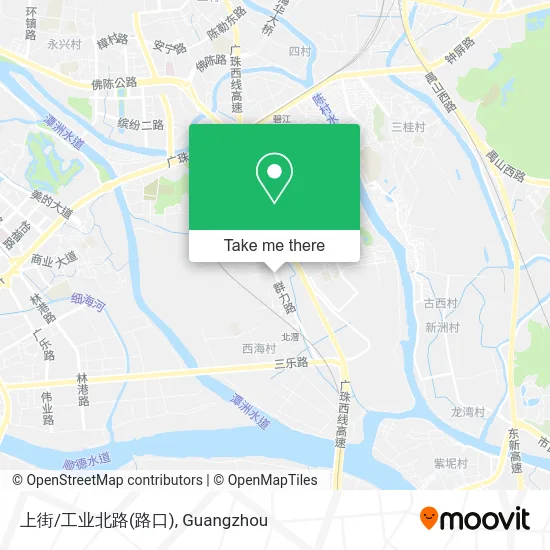 上街/工业北路(路口) map