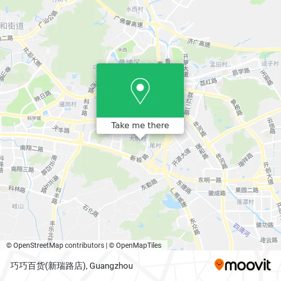 巧巧百货(新瑞路店) map