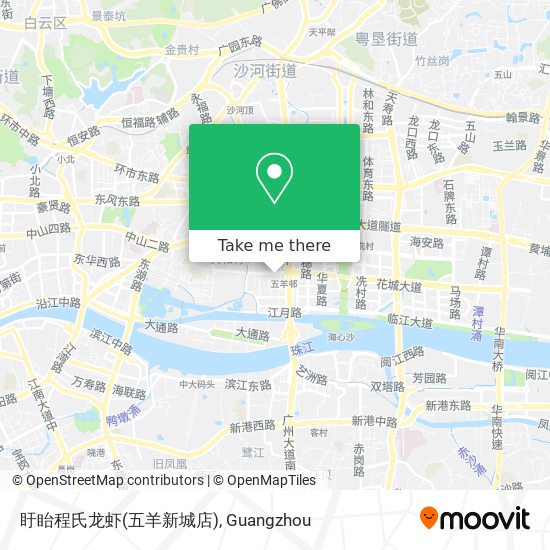 盱眙程氏龙虾(五羊新城店) map