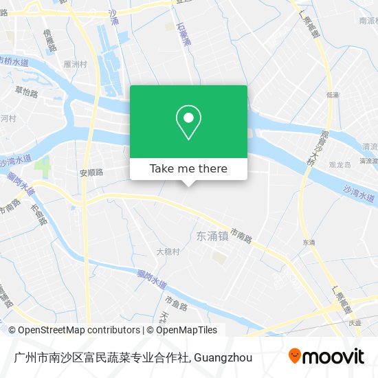 广州市南沙区富民蔬菜专业合作社 map