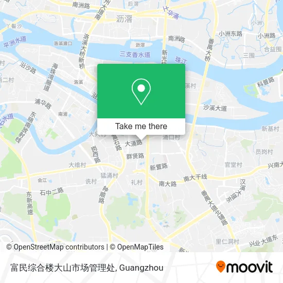 富民综合楼大山市场管理处 map
