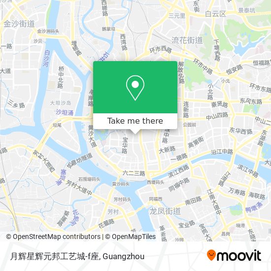 月辉星辉元邦工艺城-f座 map