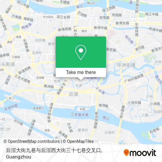 后滘大街九巷与后滘西大街三十七巷交叉口 map