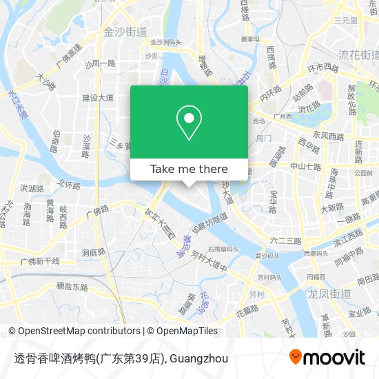 透骨香啤酒烤鸭(广东第39店) map
