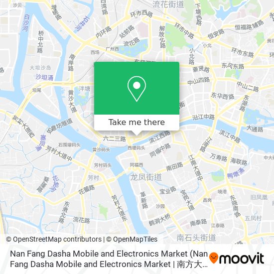 Nan Fang Dasha Mobile and Electronics Market map
