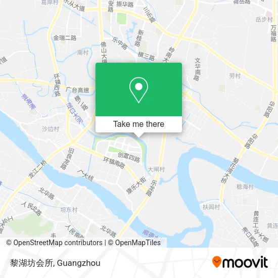黎湖坊会所 map