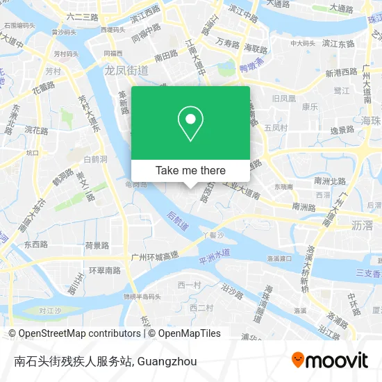 南石头街残疾人服务站 map