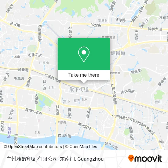 广州雅辉印刷有限公司-东南门 map