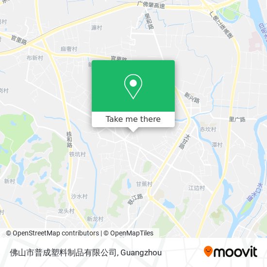 佛山市普成塑料制品有限公司 map