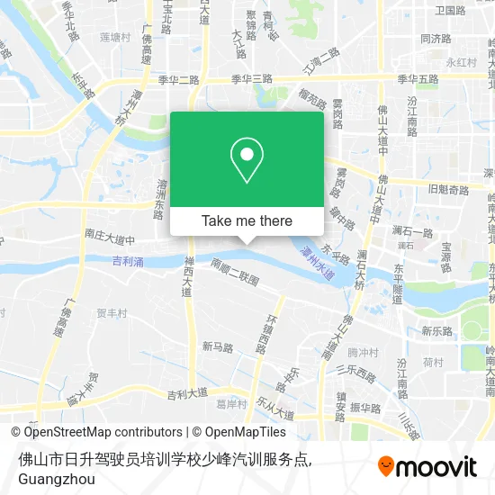 佛山市日升驾驶员培训学校少峰汽训服务点 map