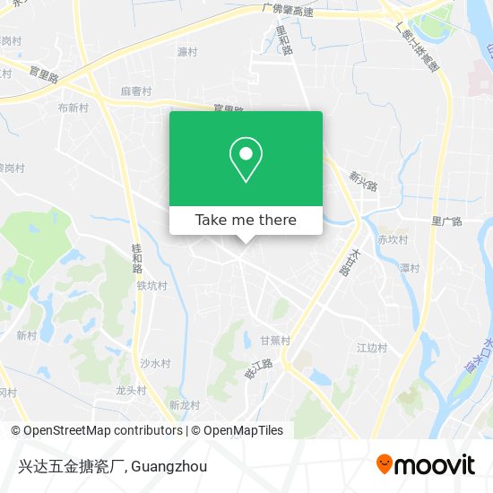 兴达五金搪瓷厂 map
