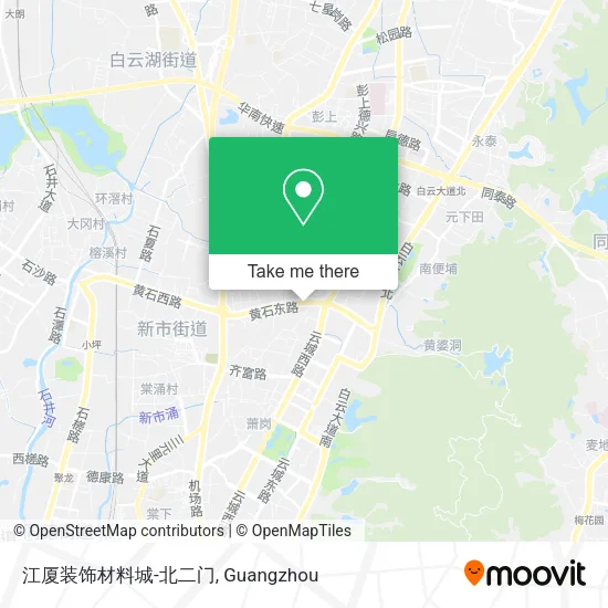 江厦装饰材料城-北二门 map